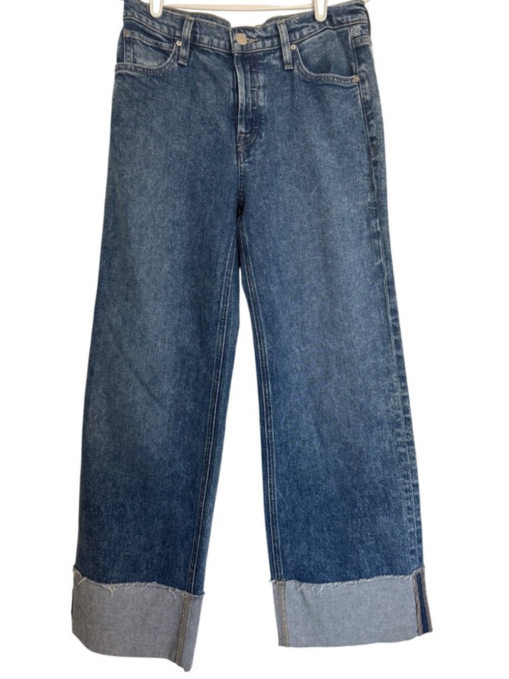 Hudson Rosie High Rise Wide Leg Size 26 NWT Jeans NWT Mallorca Denim $225